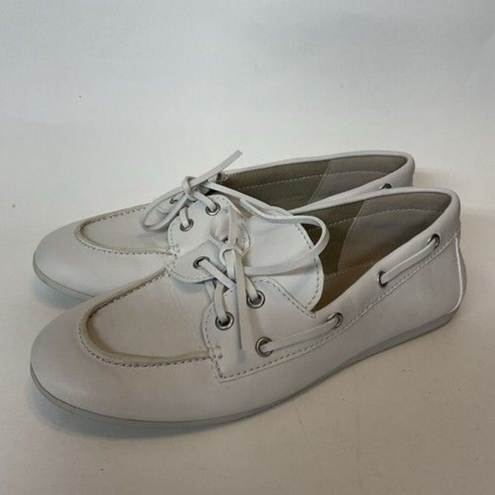 Tommy Bahama Seafarer White Boat Deck Casual Loafer Women Size 9M